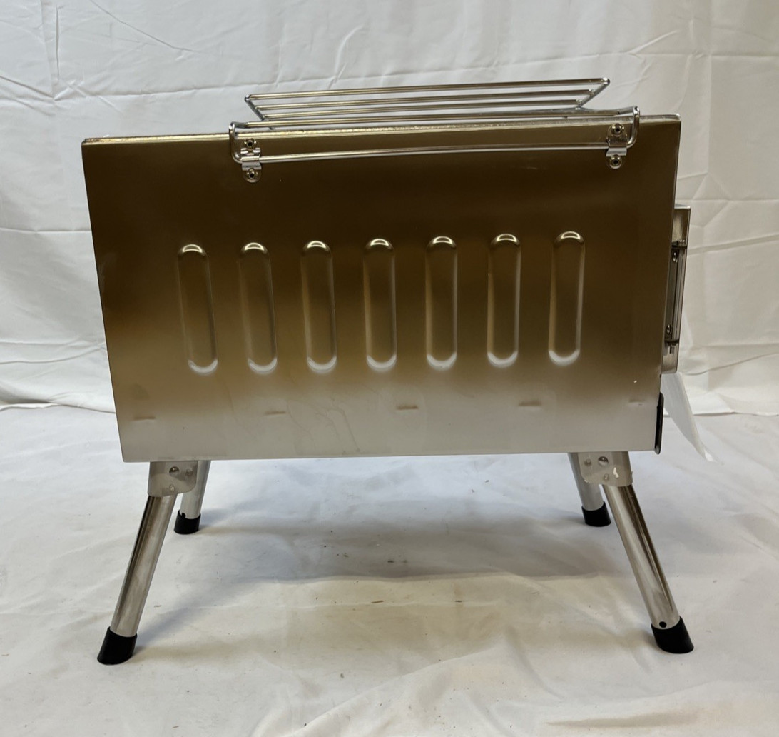 Willowybe Outdoor Sauna Tent Stove, Rocket Stove, Portable Camping Wood Stove