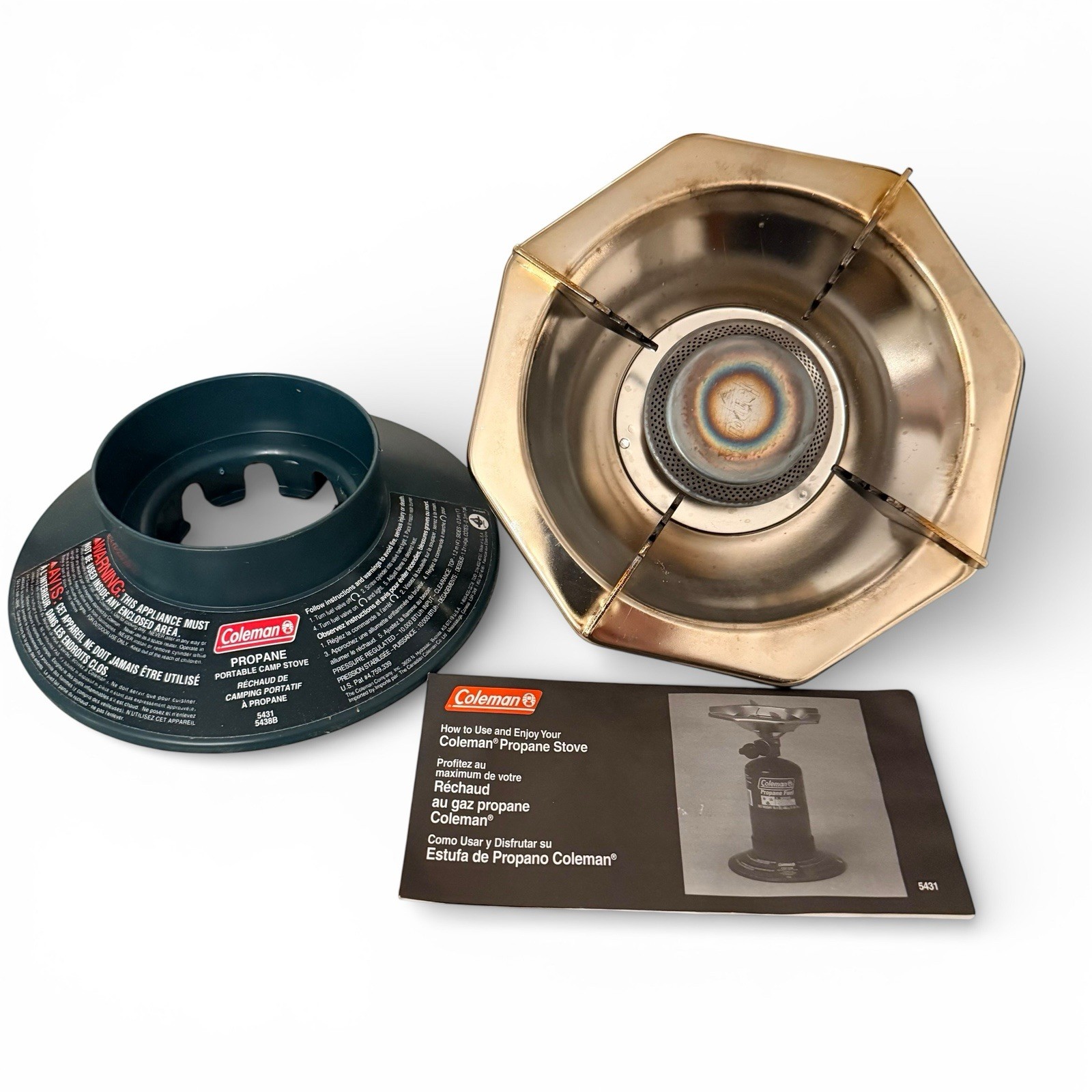 Coleman 5431-700 Coleman Propane 1-Burner camp stove 7.5″