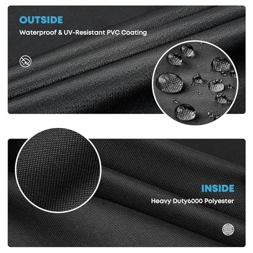Outdoor Stove Cover 34.5x16x16 Inch For 2 Burner Camp Stove Waterproof