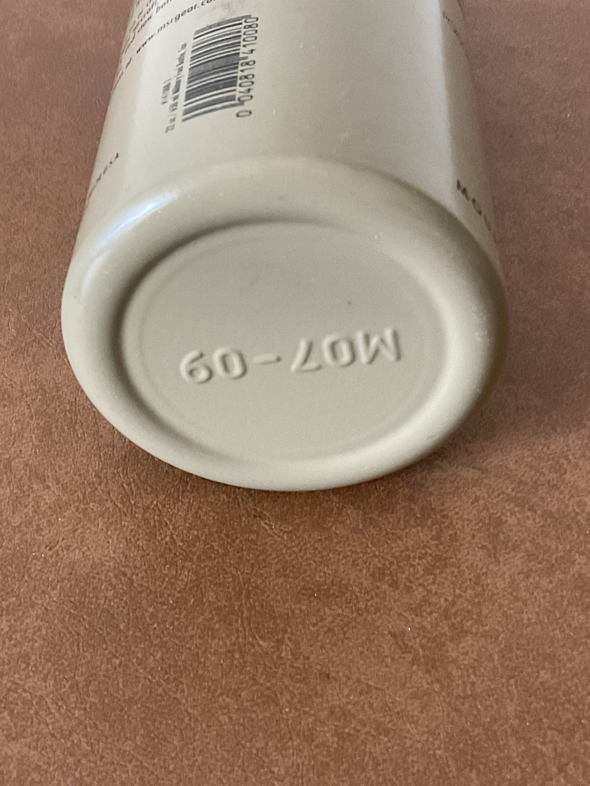 MSR Tan Fuel Bottle 591ML – 20 oz Mountain Safety Research