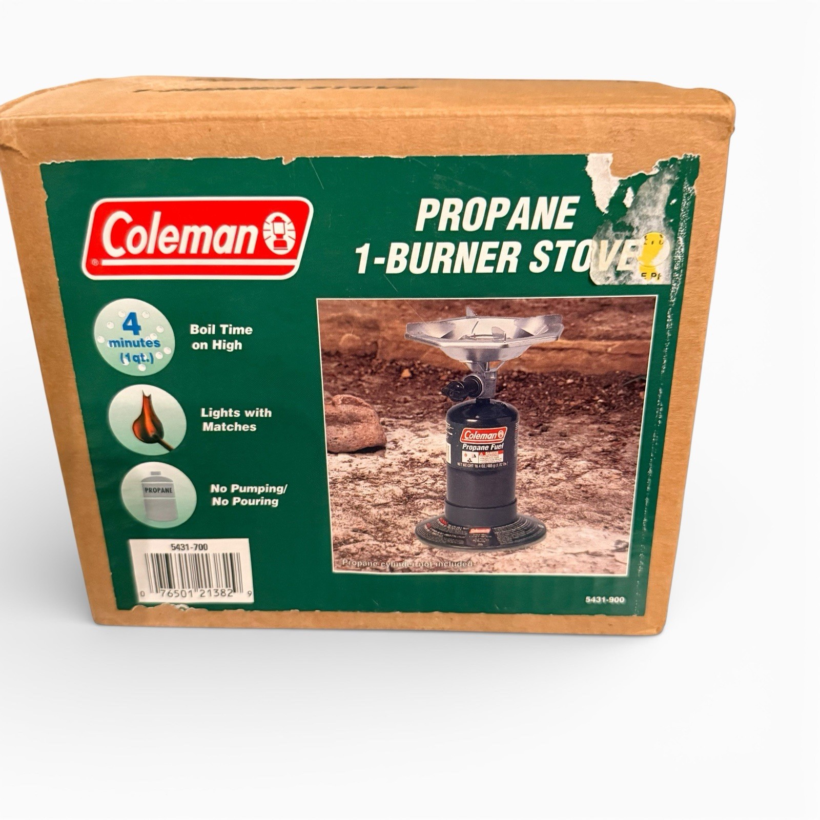 Coleman 5431-700 Coleman Propane 1-Burner camp stove 7.5″