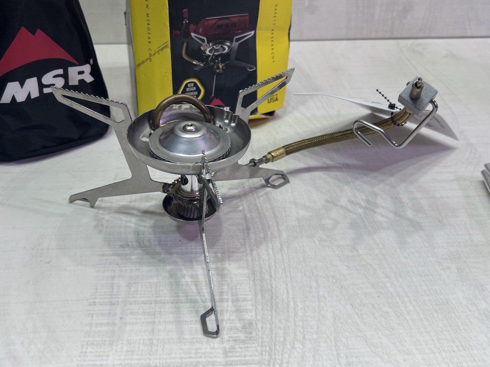 MSR Whisperlite International Multi-Fuel Backpacking Camping Stove Ultralight