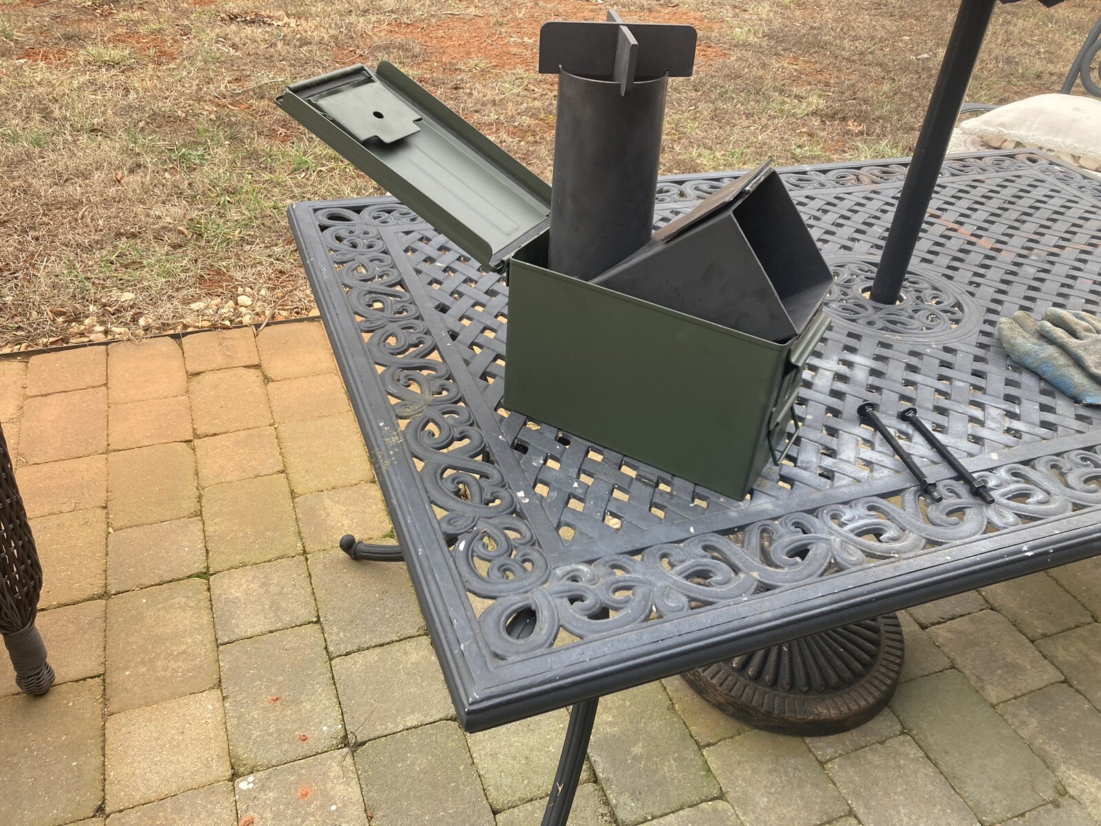 Compact Rocket Stove
