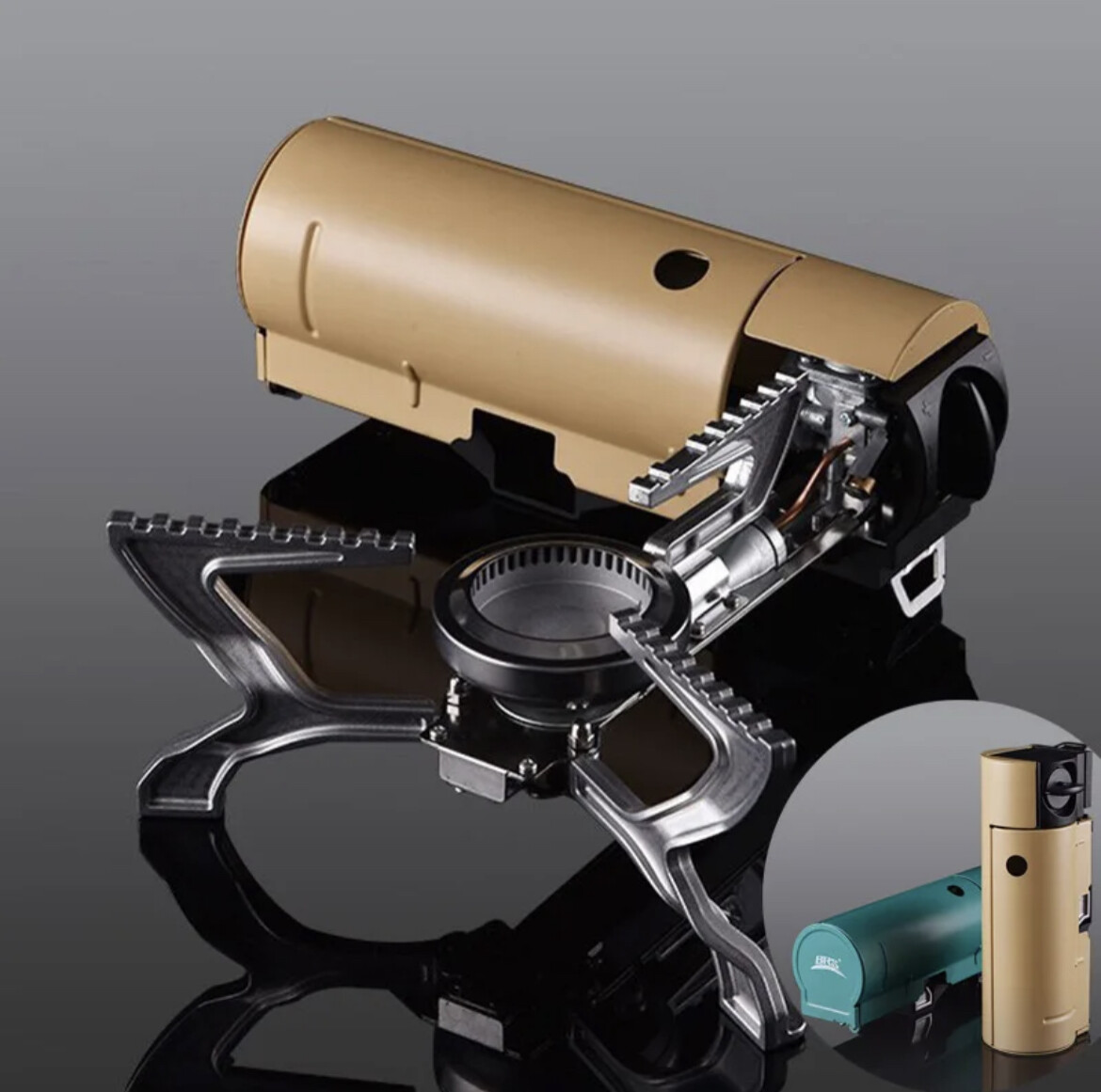 BRS-99 Portable Camping Gas Stove Home Camp Burner Hiking