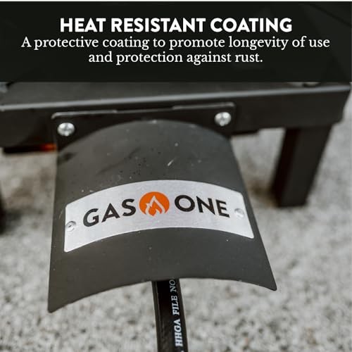GasOne High Pressure Single Propane Burner with Guard
