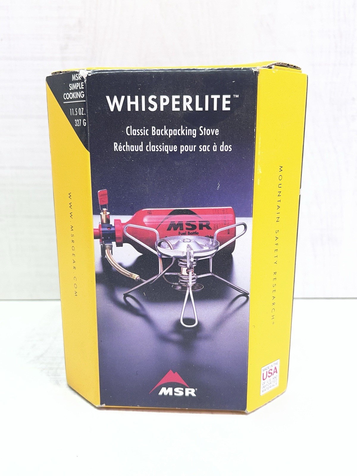 MSR WHISPERLITE CLASSIC BACKPACKING STOVE SIMPLE COOKING 11.5oz NEW!
