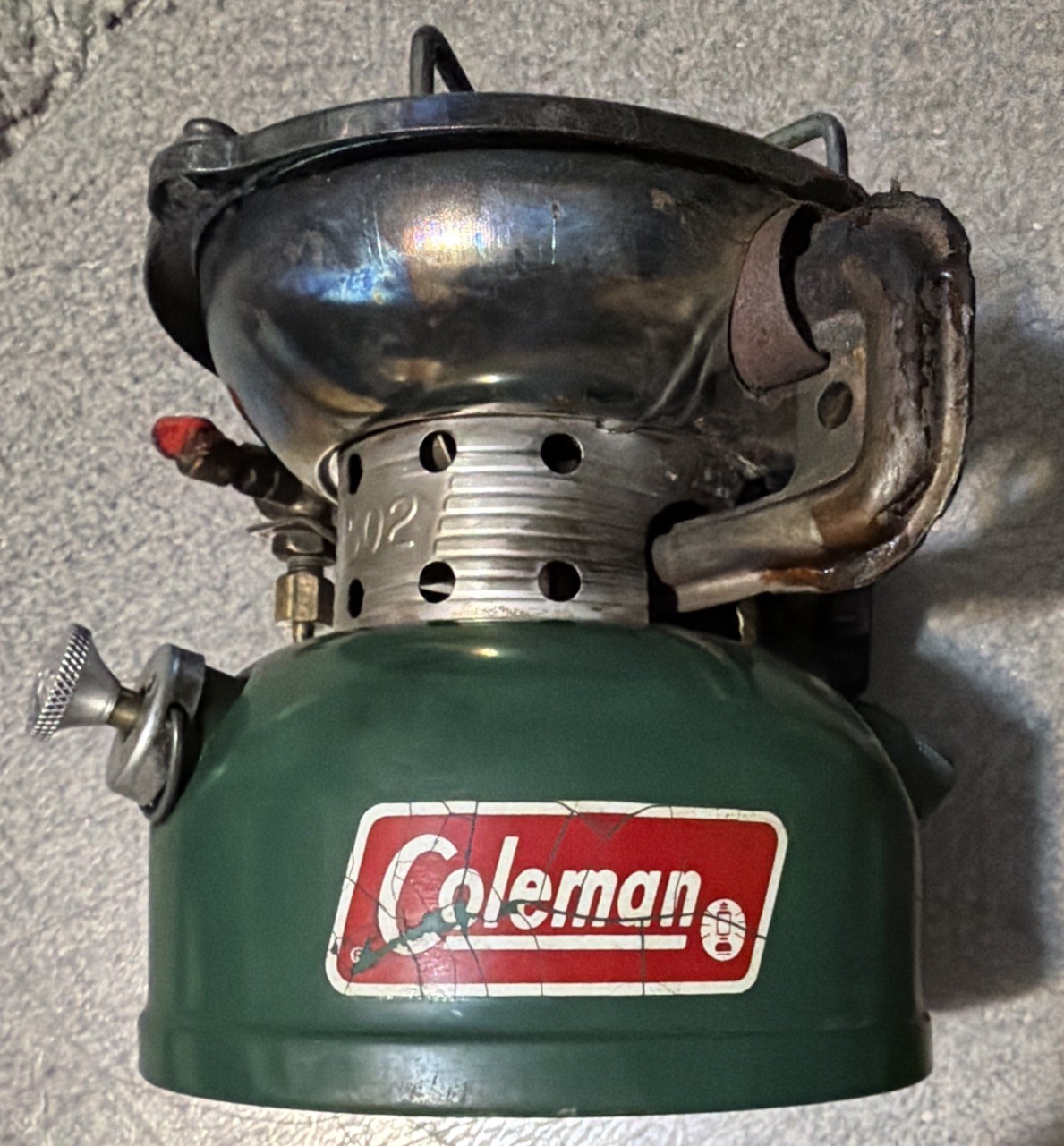 Coleman Camping Cook Stove Single Burner Model 502 TESTED