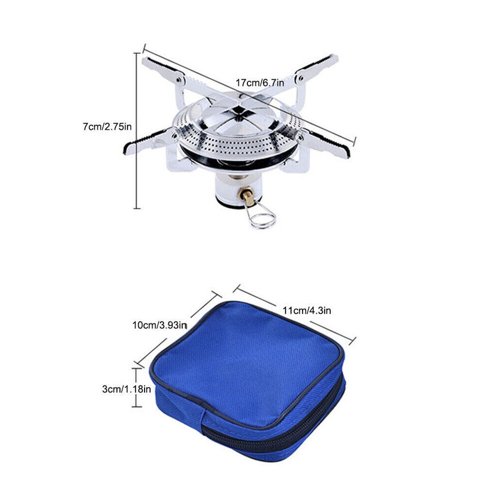 Portable Gas Propane Stove Outdoor Camping Butane Hiking Picnic Burner CookingUS