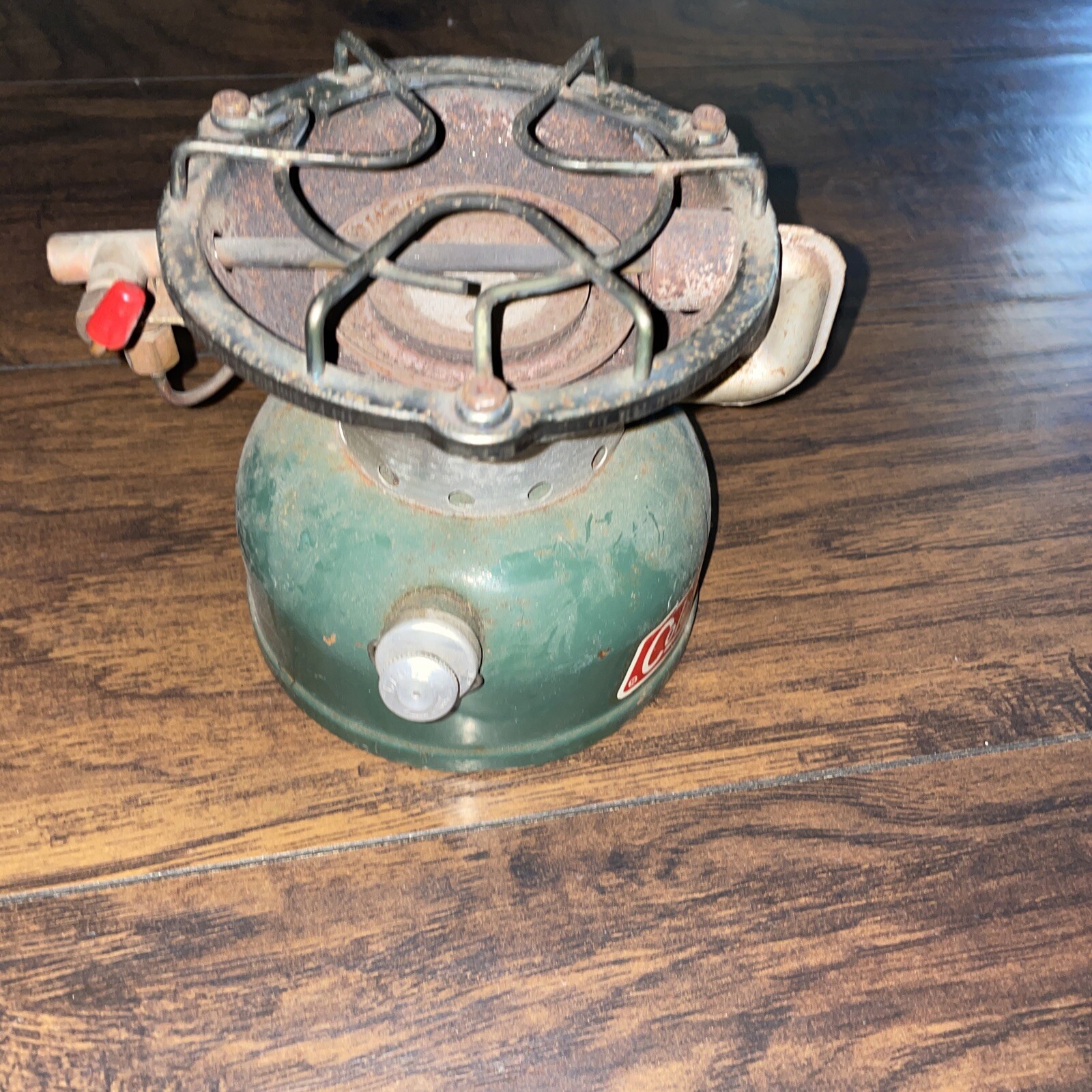 Vintage Coleman Sportster Stove 502-700 Green Original Box Barn Find