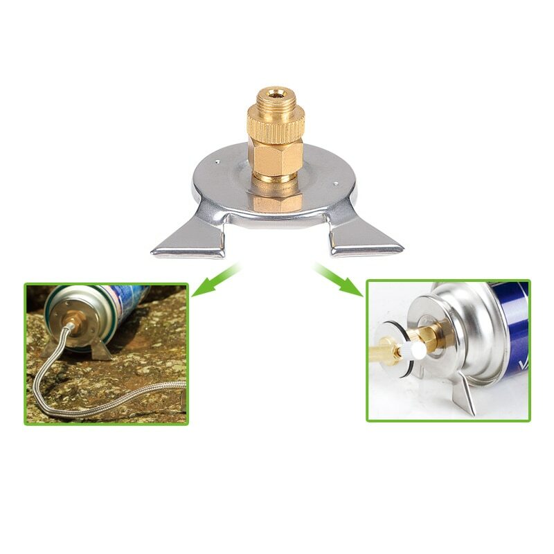 BRS Outdoor Camping Gas Stove Lamp Connector Adaptor Tank Bottle Switch Tool