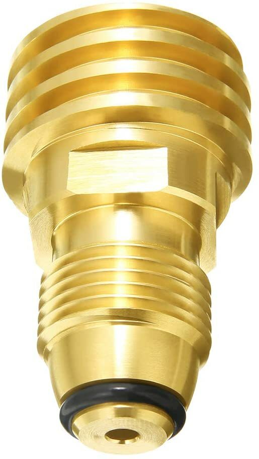 Universal Propane Tank Adapter for Old P.O.L QCC1 Style to New W/O HANDWHEEL