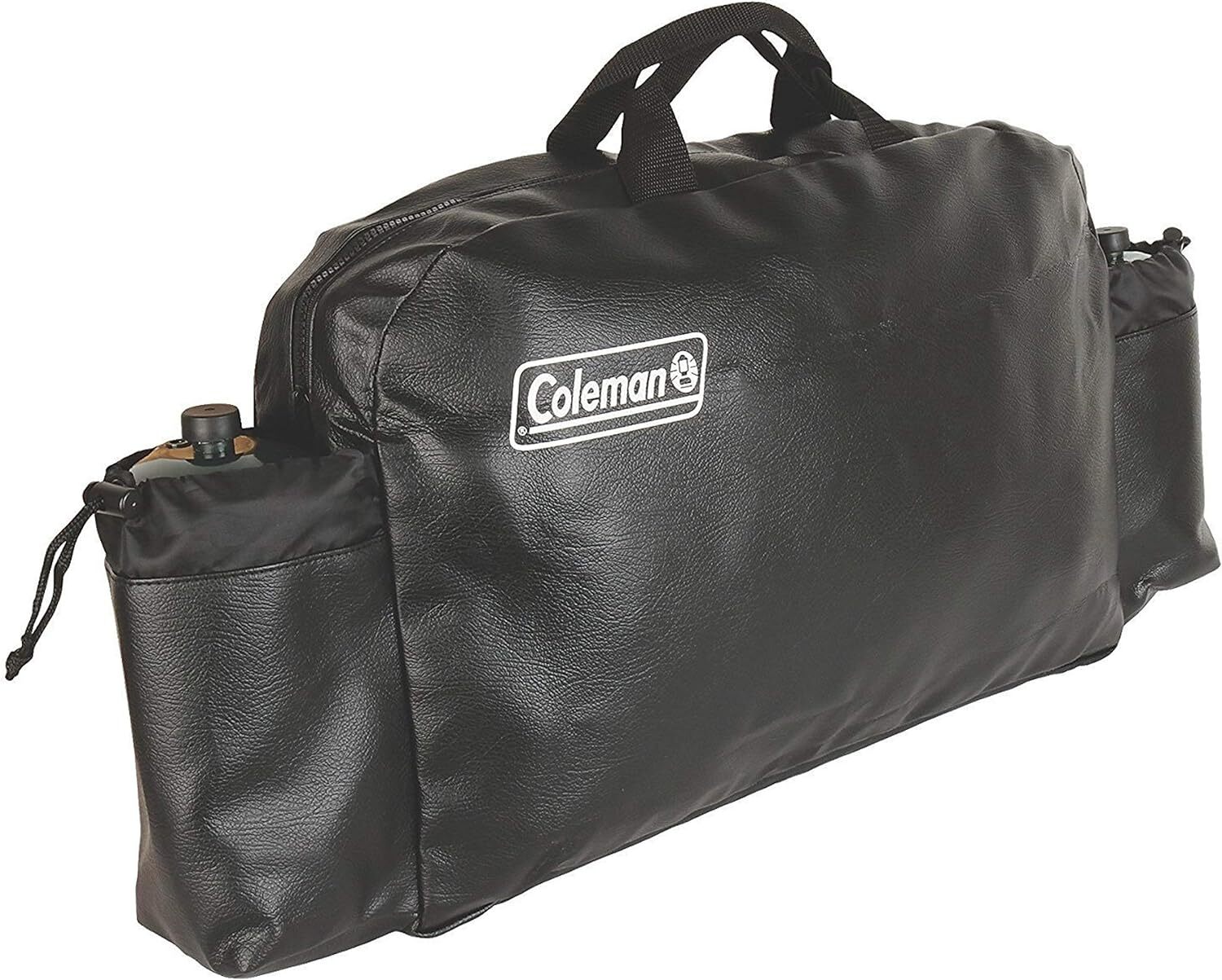 Coleman Stove Carry Case Rugged Propane Grill Bag With Extra Fuel Storage