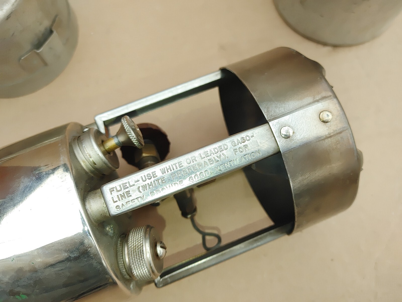 Military Coleman No530 Single Burner Gas Camp Pocket Cooking Stove B 47 Nice Con