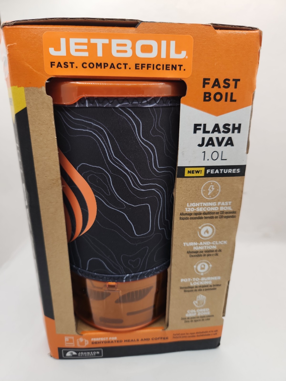 NEW Jetboil Flash Java Cooking System, Topo, 1.0L