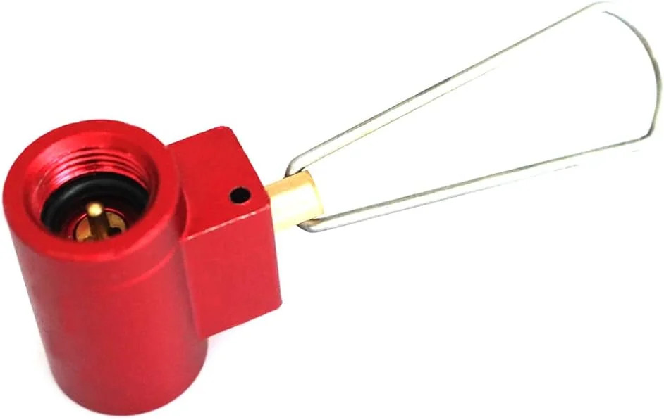 Butane Fuel Canister Shifter and Propane Isobutane Refill Adapters Set, Camping