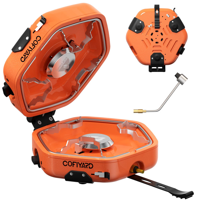 Cofiyard Propane 2 Burner Camping Stove Carrying Bag Portable Folding Gas Stove