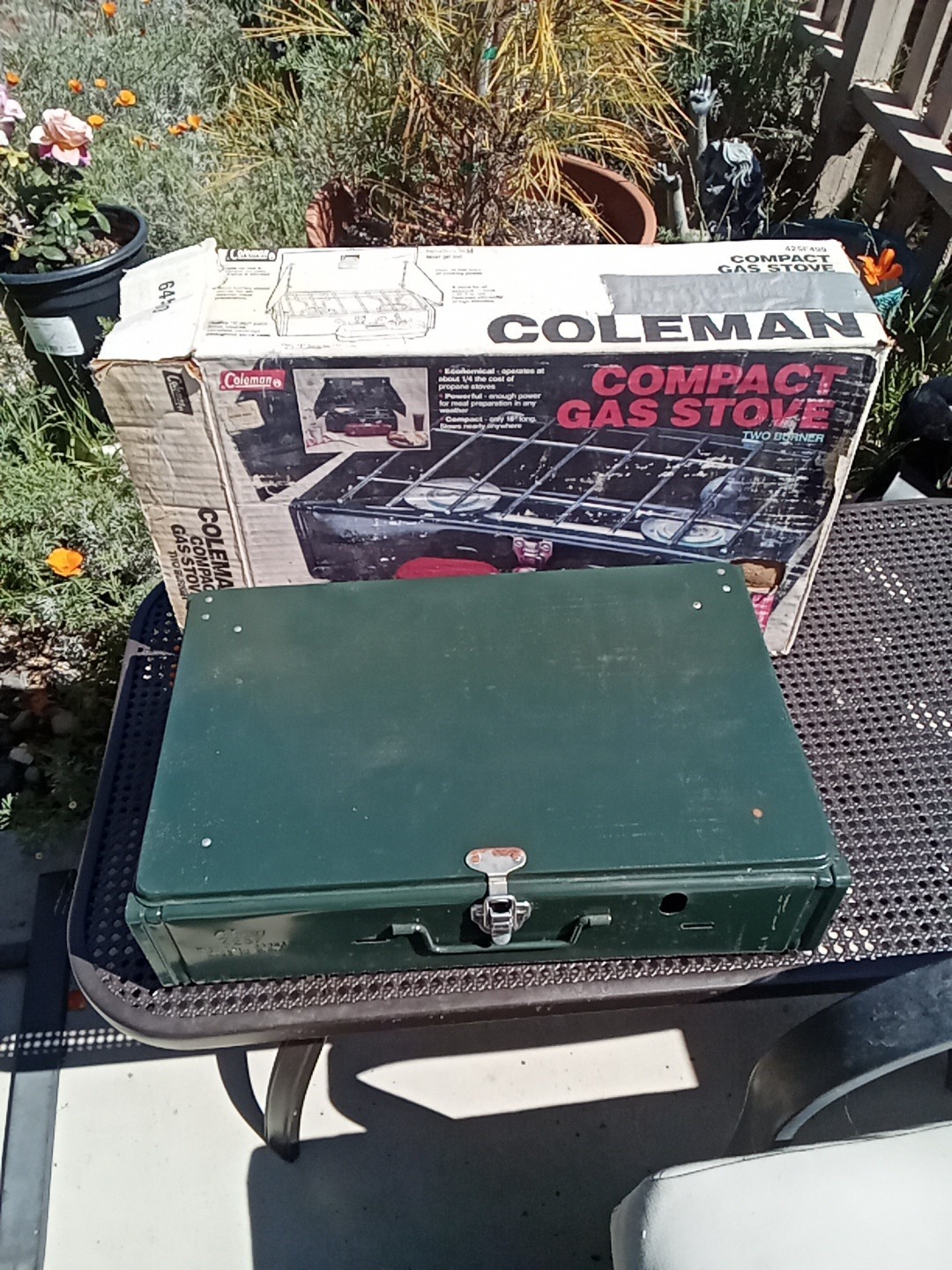 Coleman Compact Gas Stove 425F499 Gas 2 Burner Stove
