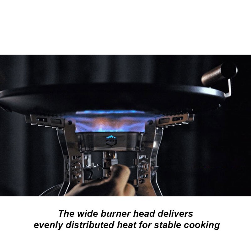 N.I.P OCTAGON Power Stove High-Output Foldable Gas Stove 6,600 Kcal 4-Level