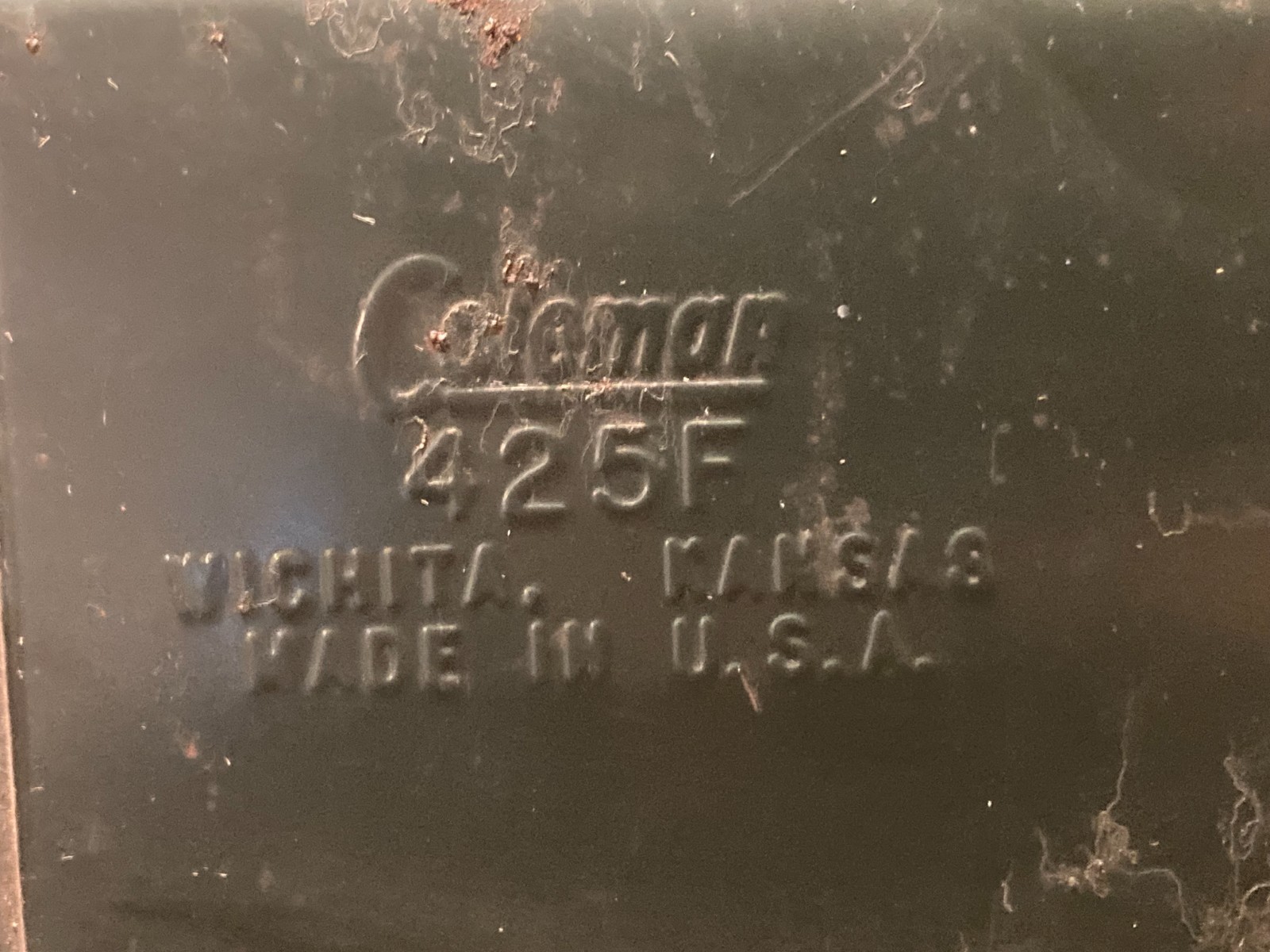Vintage COLEMAN 425F DUAL BURNER CAMP STOVE