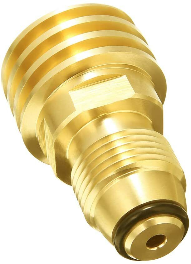 Universal Propane Tank Adapter for Old P.O.L QCC1 Style to New W/O HANDWHEEL