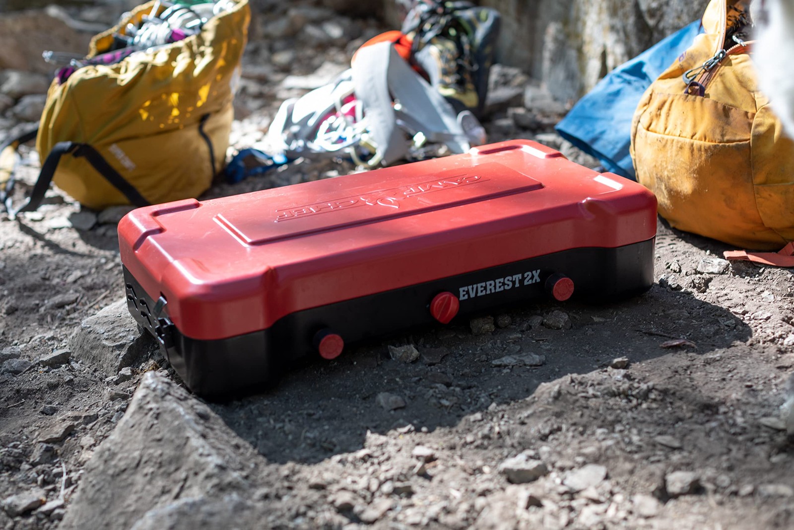Mountain Series Everest 2x High Output Twoburner Camp Stove Lid Doubles As Winds