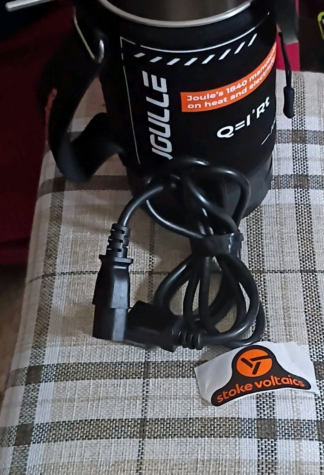 Stoke Voltaics Joulle Portable Electric Kettle , New w/o box, Fast Shipping