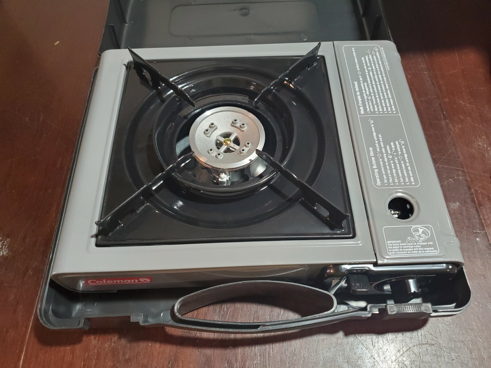 Coleman Portable Butane Camping Stove with Case model no. series 2800