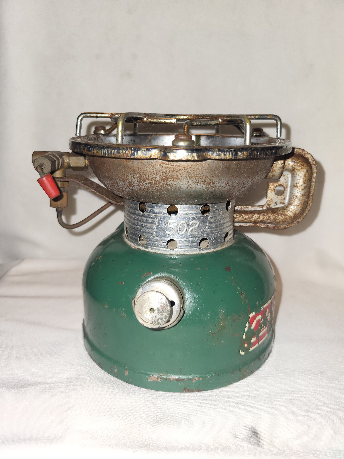 VINTAGE 502-700 COLEMAN KEROSENE SPORTSTER SINGLE BURNER STOVE WICHITA USA 9/78