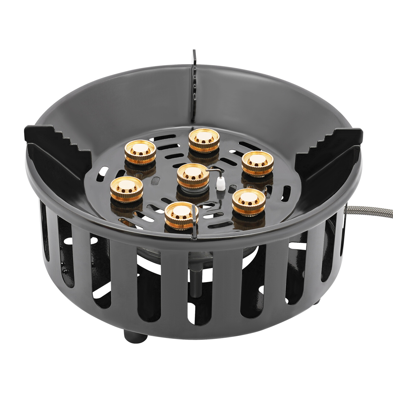 Propane Burner Single Propane Stove Windproof Gas Stove for Outdoor Cooking
