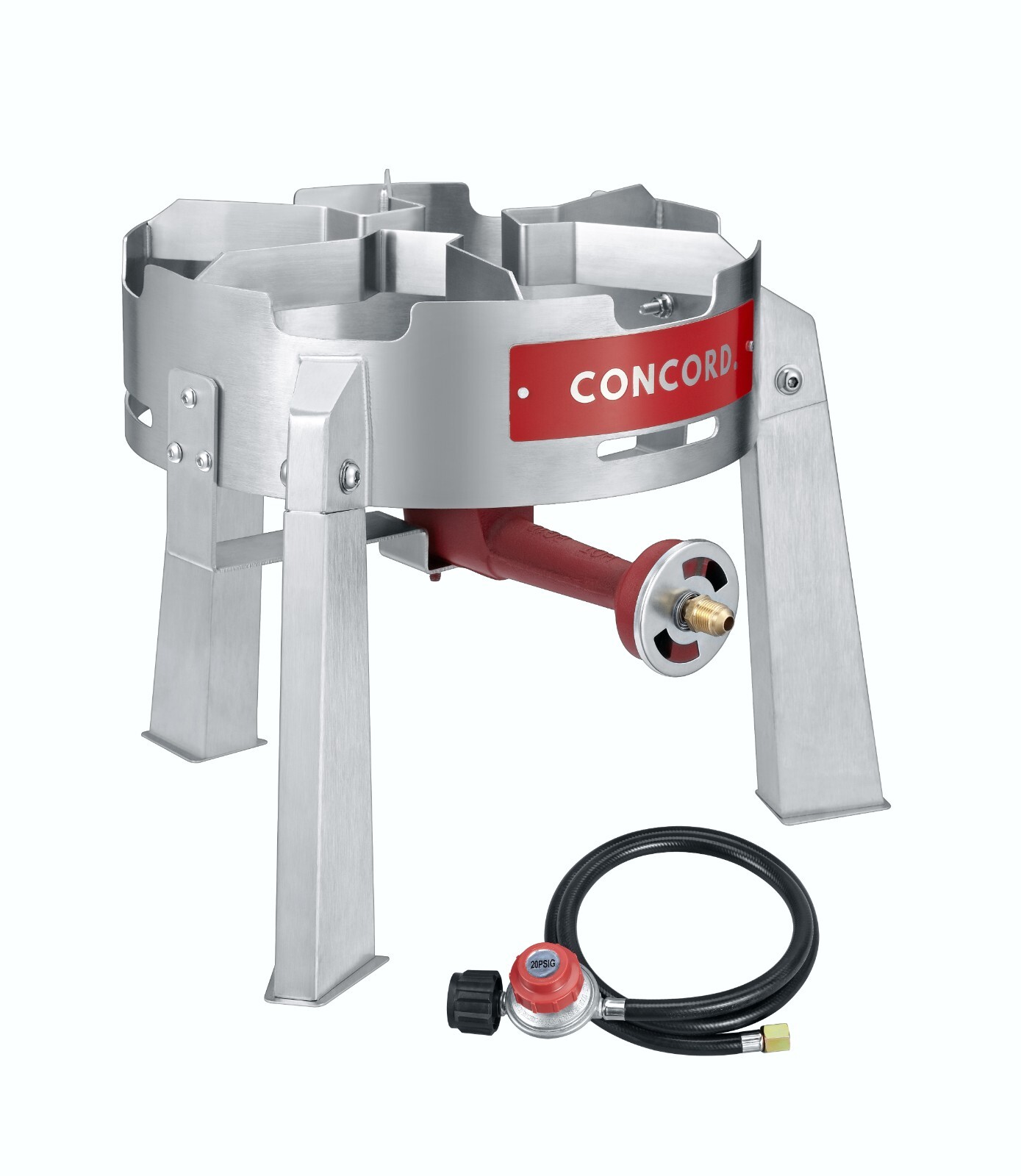 CONCORD Titan Burner. Stainless Steel Single Propane Burner. Great for Camping..