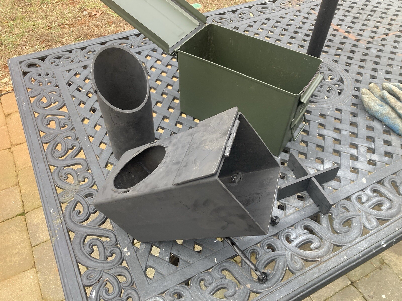 Rocket Stove New Compact Design For 50 mm Ammo Can