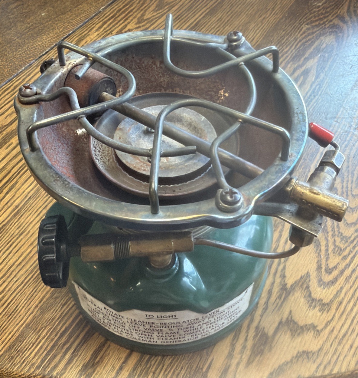Coleman Camping Cook Stove Single Burner Model 502 TESTED