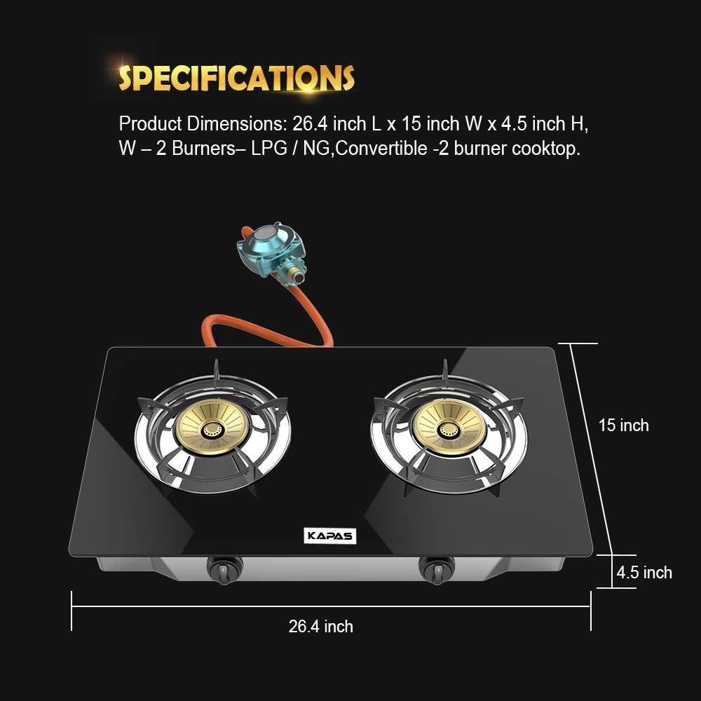 Outdoor & Indoor Portable Propane Stove, Single & Double Burners with Gas Ho…