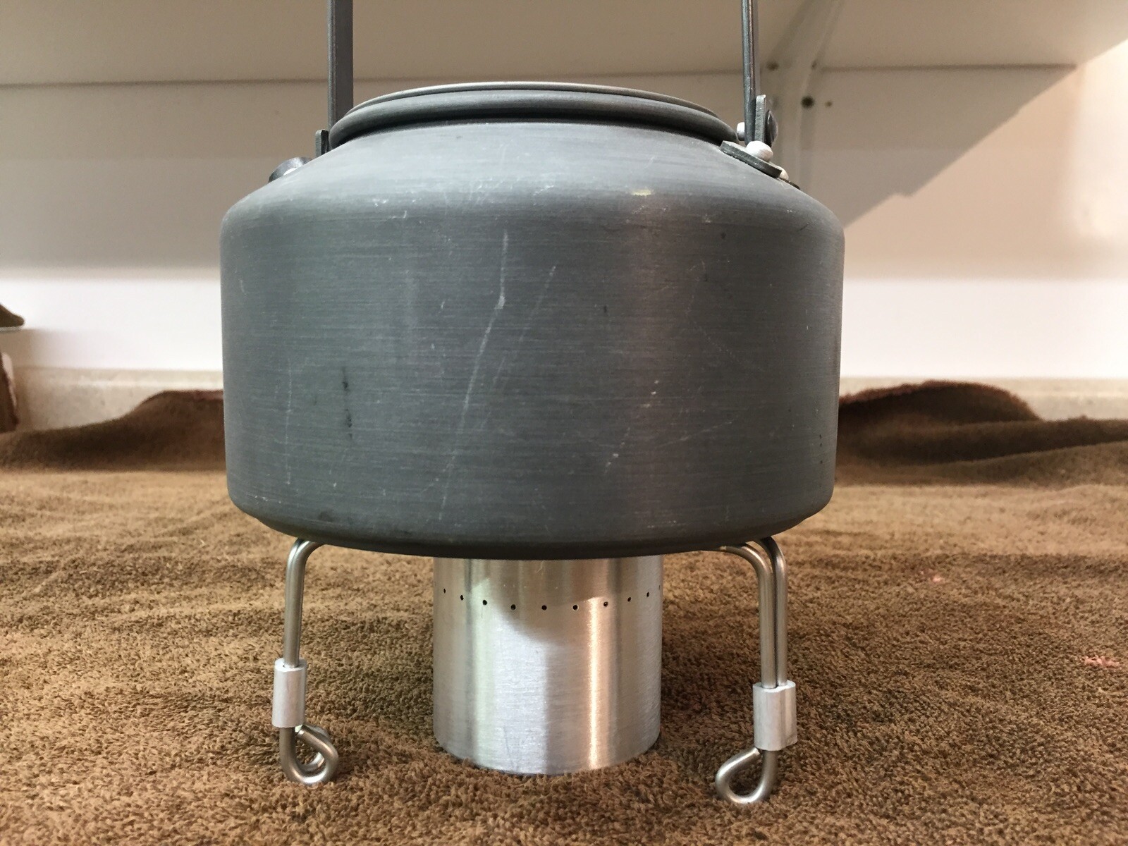 THE ORIGINAL WHITE BOX ALCOHOL STOVE COMBO-OVER 23,000 SOLD TO DATE