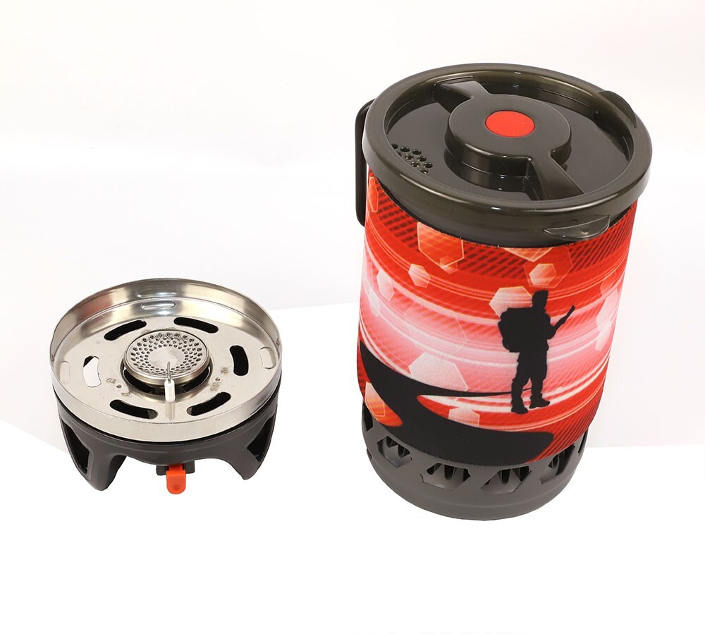 Camping Jet Burner 1000W 750ML Portable Gas Powered Stove top Cooking System