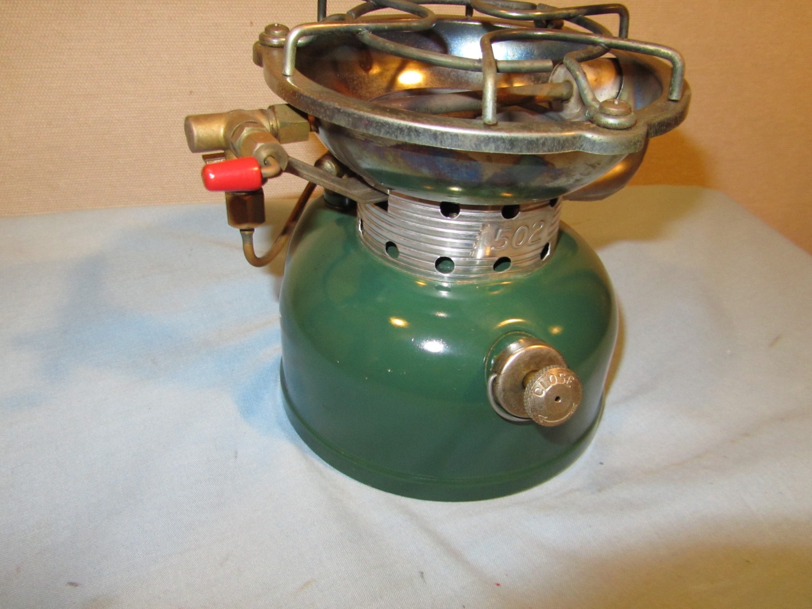 Vintage Coleman 502 Single Burner Dated 10/63