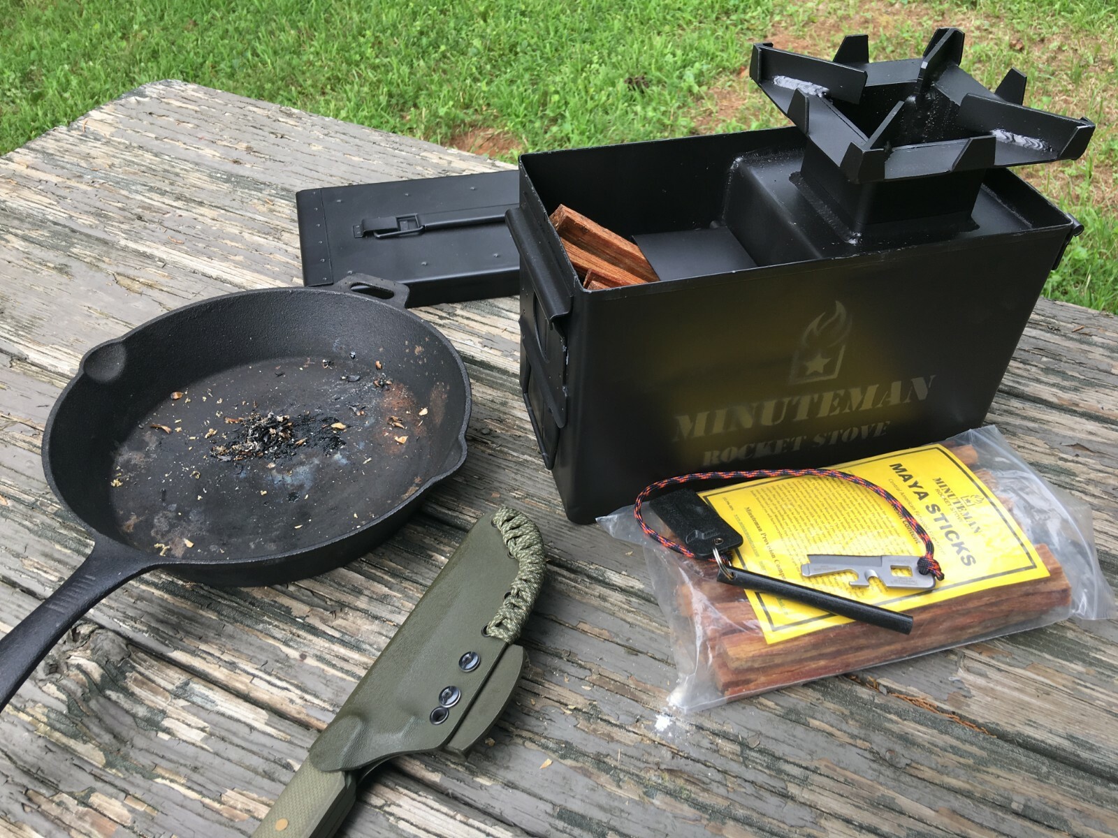 Minuteman Rocket Stove
