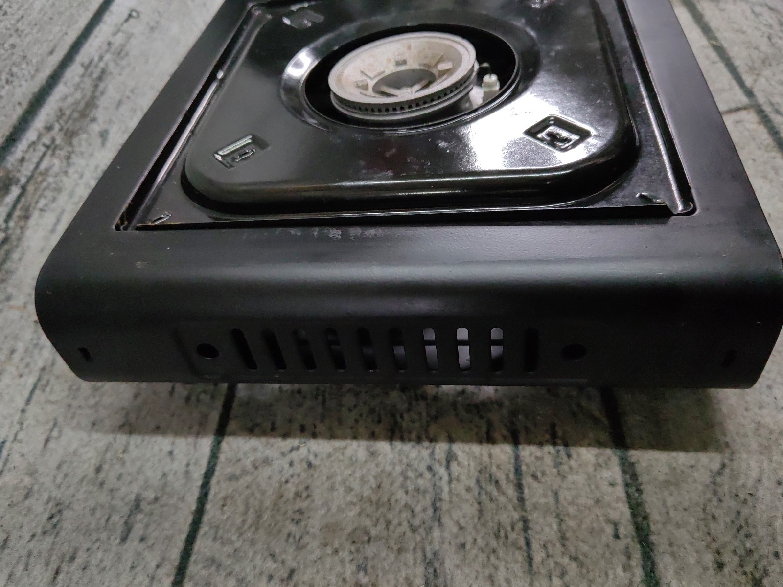 Vintage Firestone Butane Gas Range Oven Only with Carrying Case Korea Made