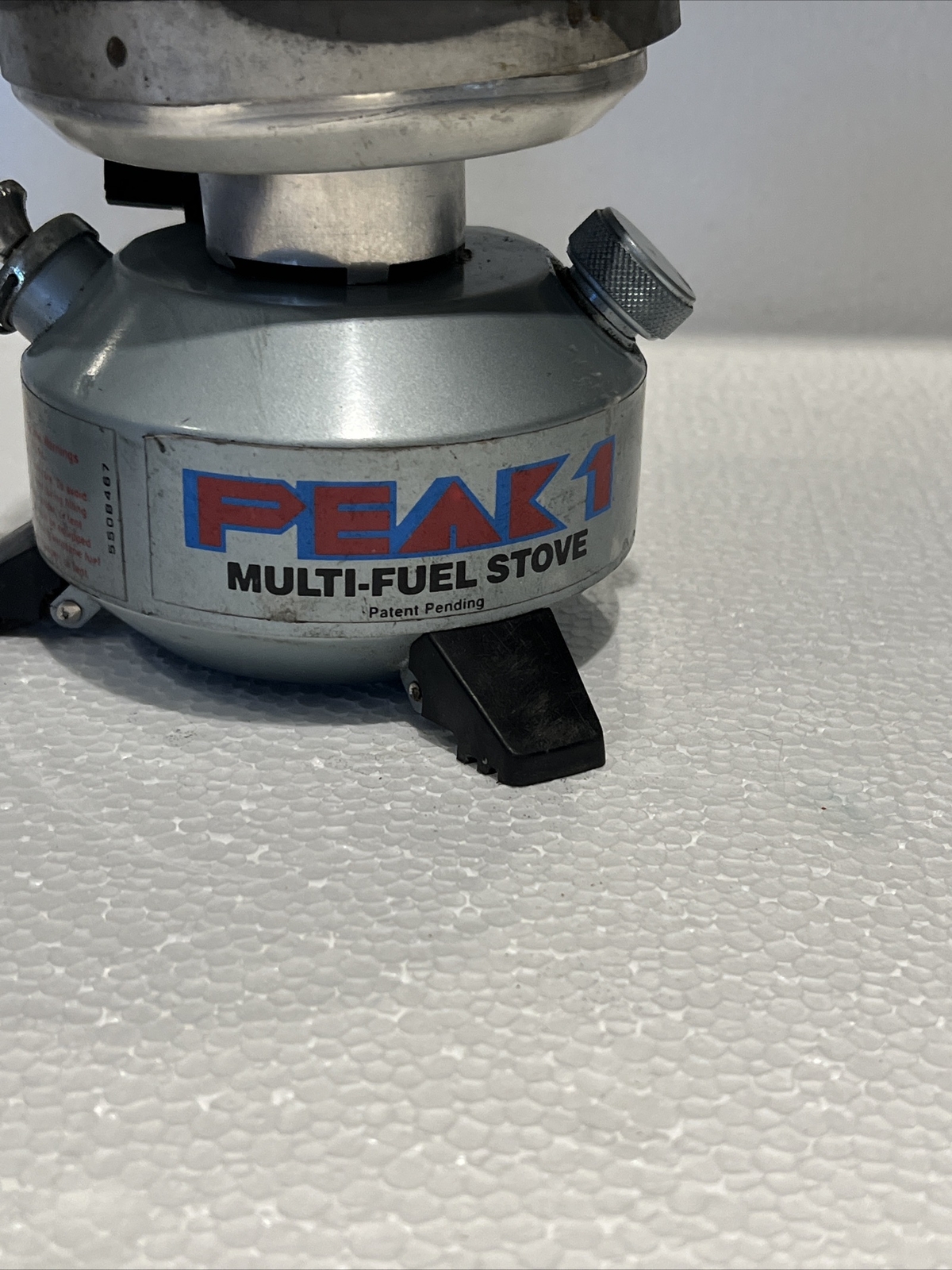 Coleman Peak 1 Multi Fuel Camp Stove Model 550B Vintage Untested