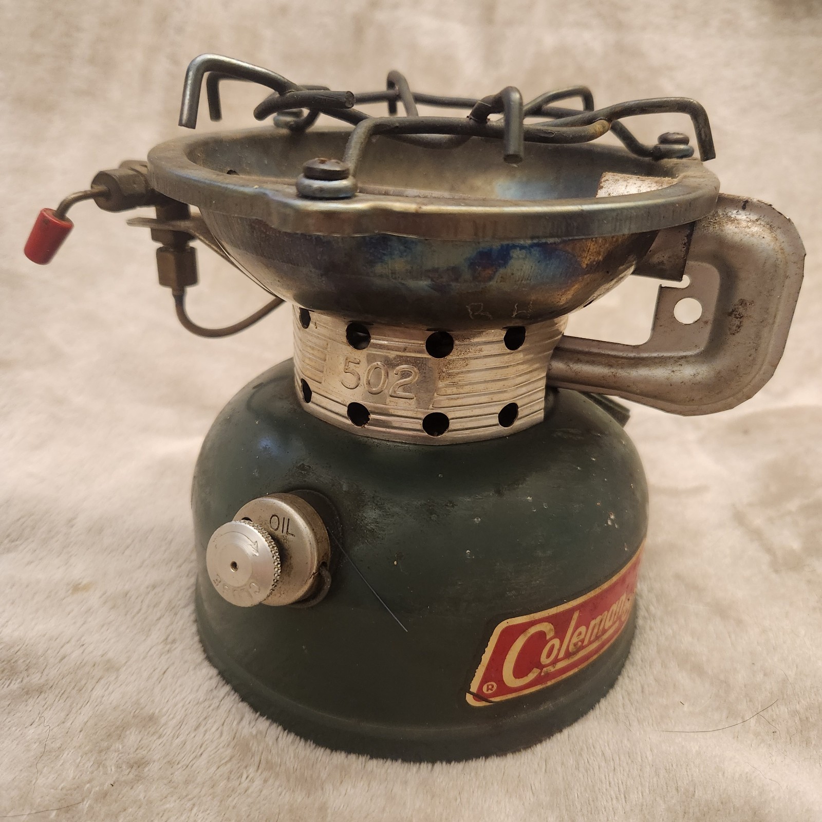 Vintage 1971 Coleman 502 Sportster Outdoor Camp Stove Working – Qwik Ship!