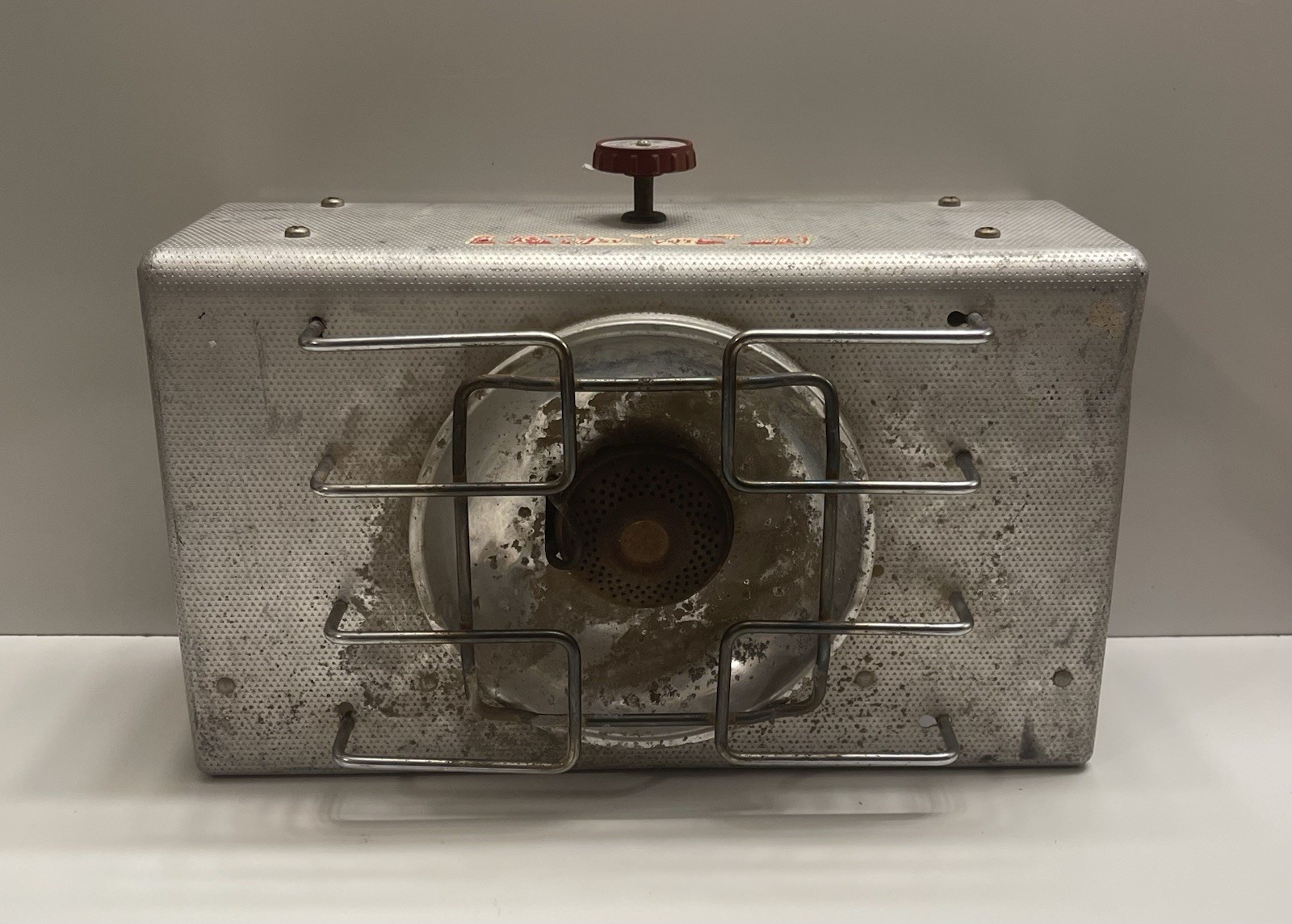 Vintage Çoleman Picnic Camp Stove LP Gas Single Burner #5404 – Aluminum