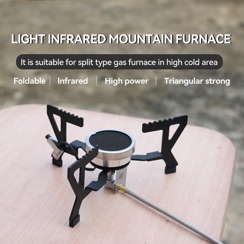 REDSUN FD3 Survival Gear Infrared Stove – Ultra-Light Burner with Foldable Stand