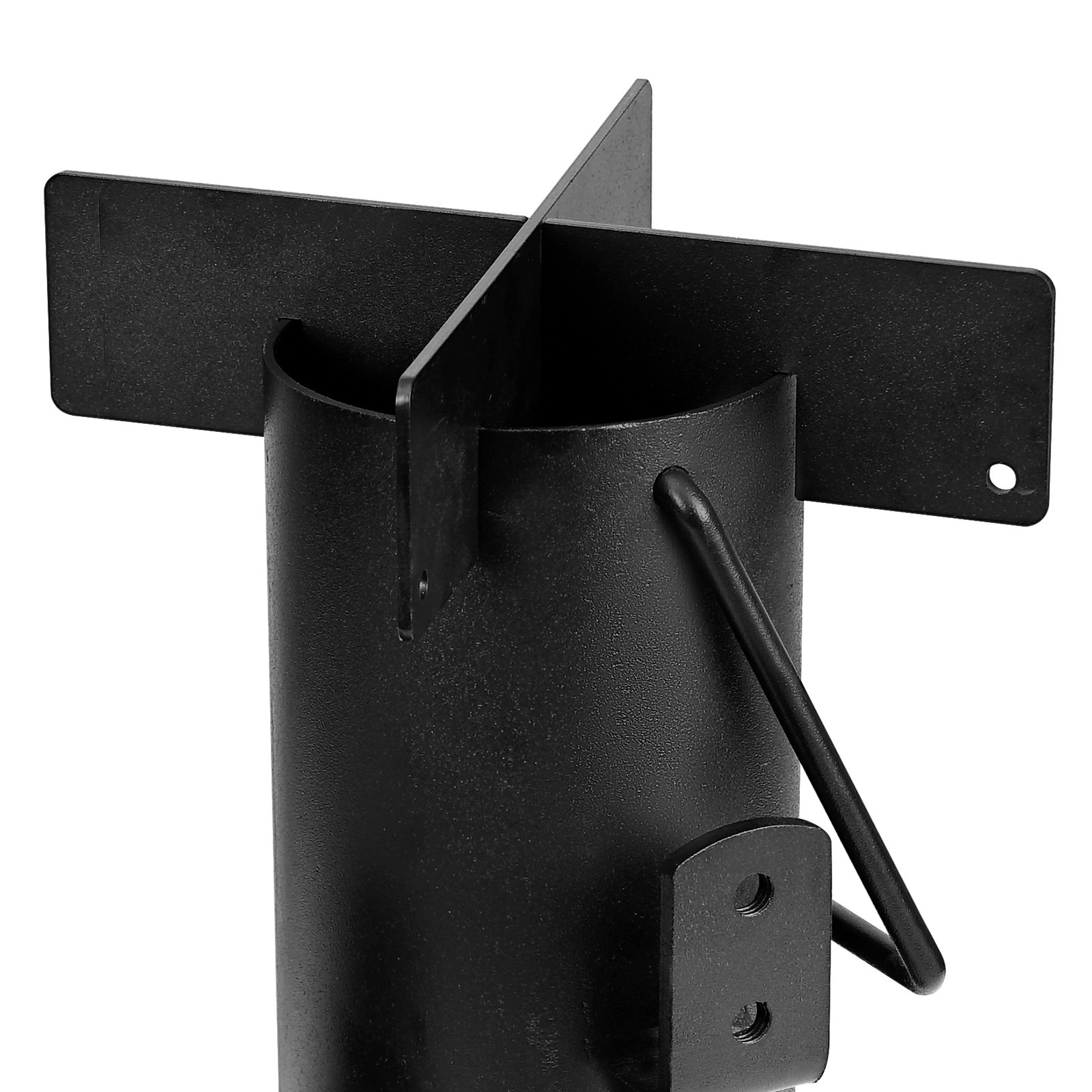 Portable Camping Rocket Stove – Burn Wood, Twigs for Outdoor Cooking, Black