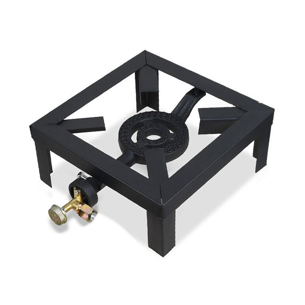 1/2/3 Stove Portable Camping Gas Stove Cast Iron Propane LPG BBQ Cooker Burner