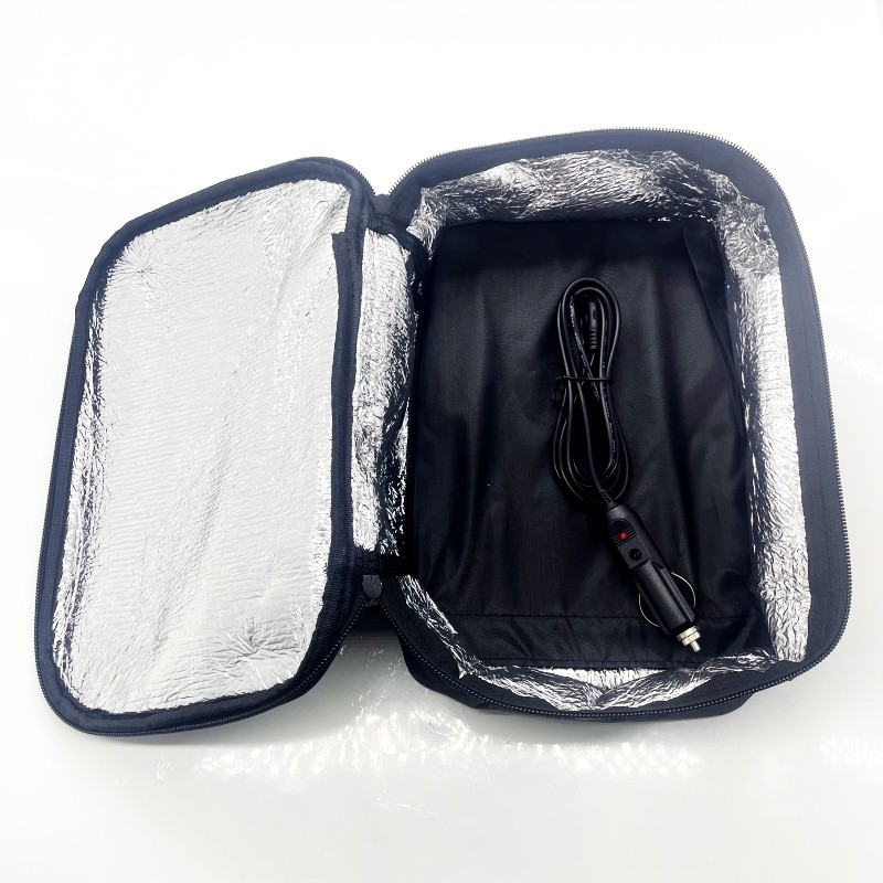Heated Portable Lunch Box Electric Insulated Travel Camping Stove Oven Tech