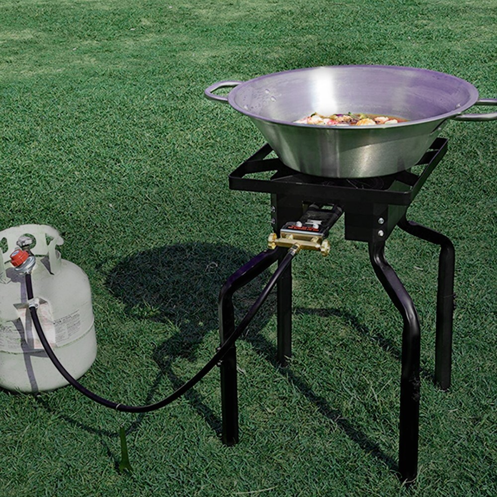 High BTU Single Propane Burner For Outdoor Cooking Gas Camp Stove