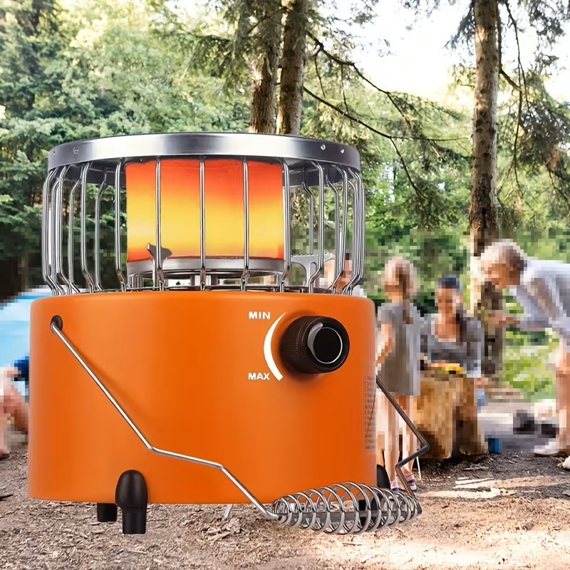 9000 BTU Adjustable Propane Heater – 2-in-1 Indoor & Outdoor Portable Gas Stove