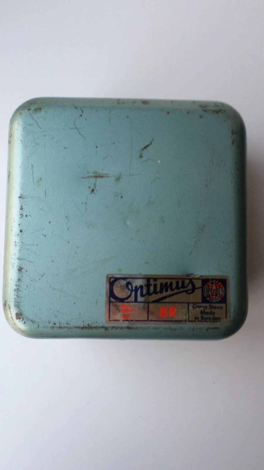 Vintage Optimus 8R Camping Gasoline Stove Made In Sweden