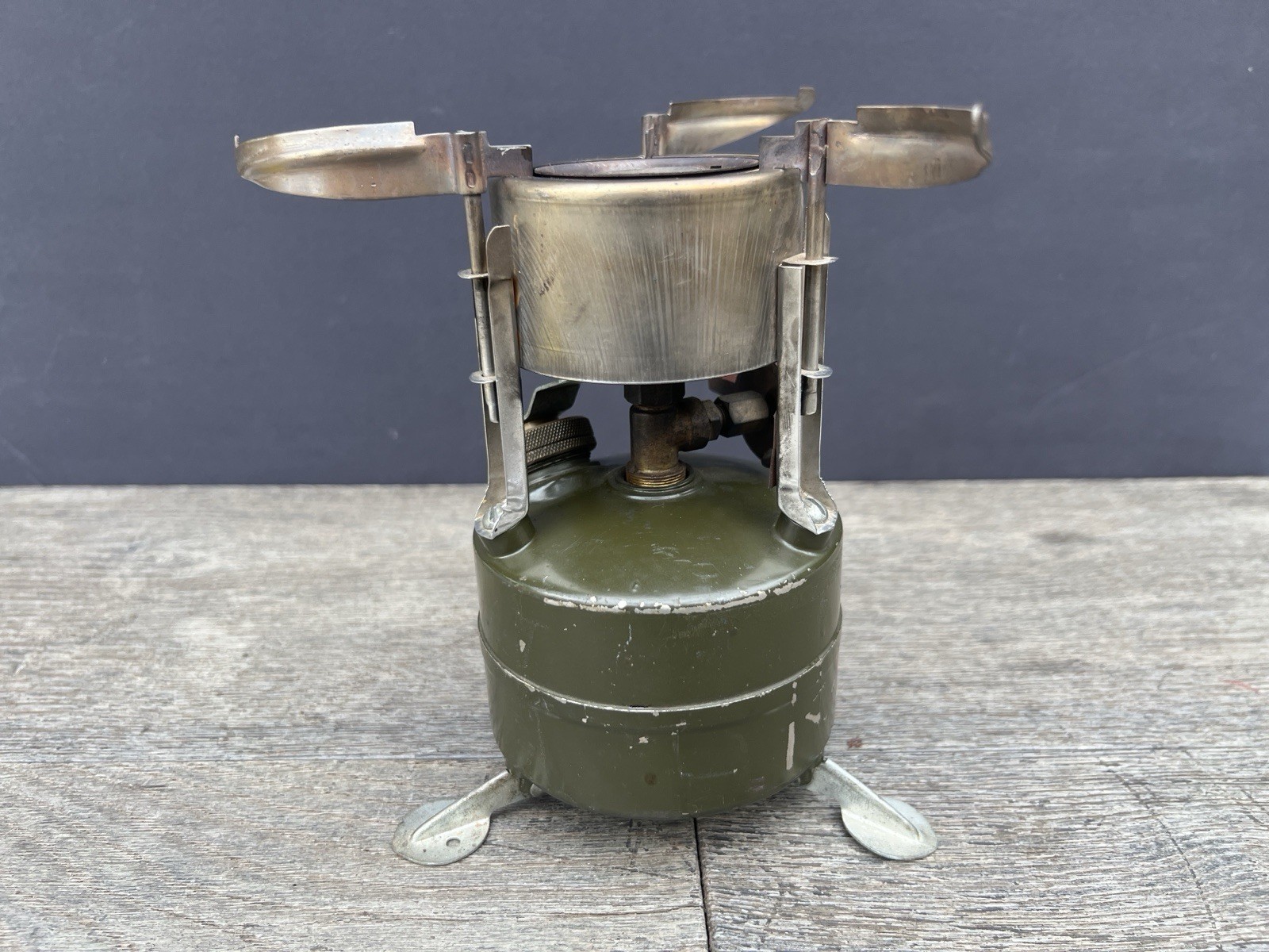 Vintage 1966 U.S. Military Rogers Akron M-1950 Gasoline Portable Camp Stove