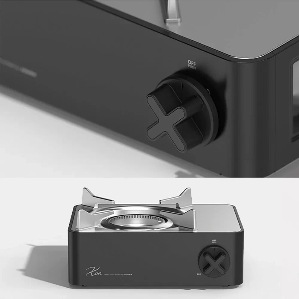 Kovea Cube Stainless Mini Gas Stove – Compact Indoor/Outdoor Cooking Solution